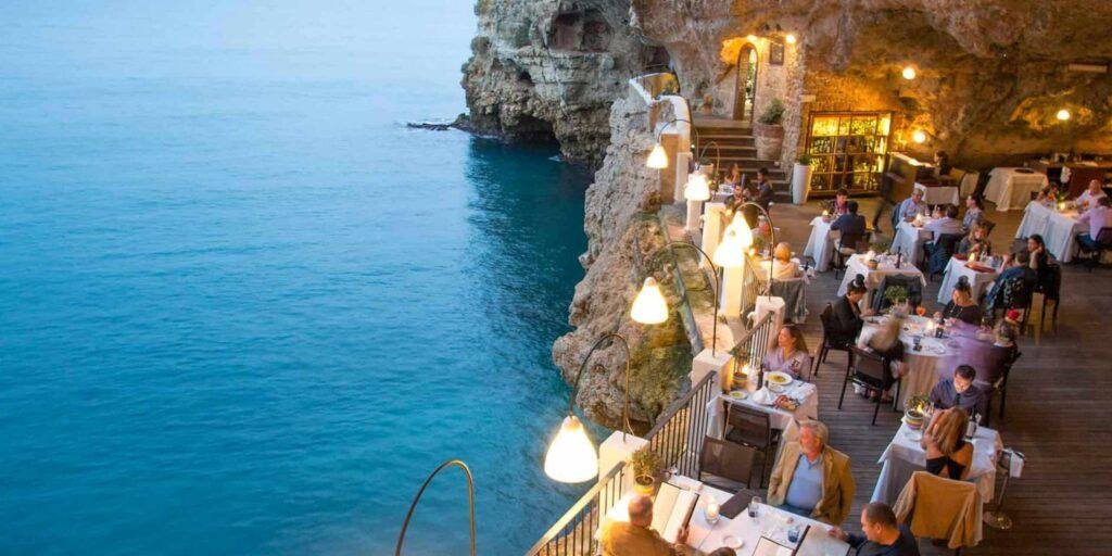 Bari Italy Restaurant in a Cave