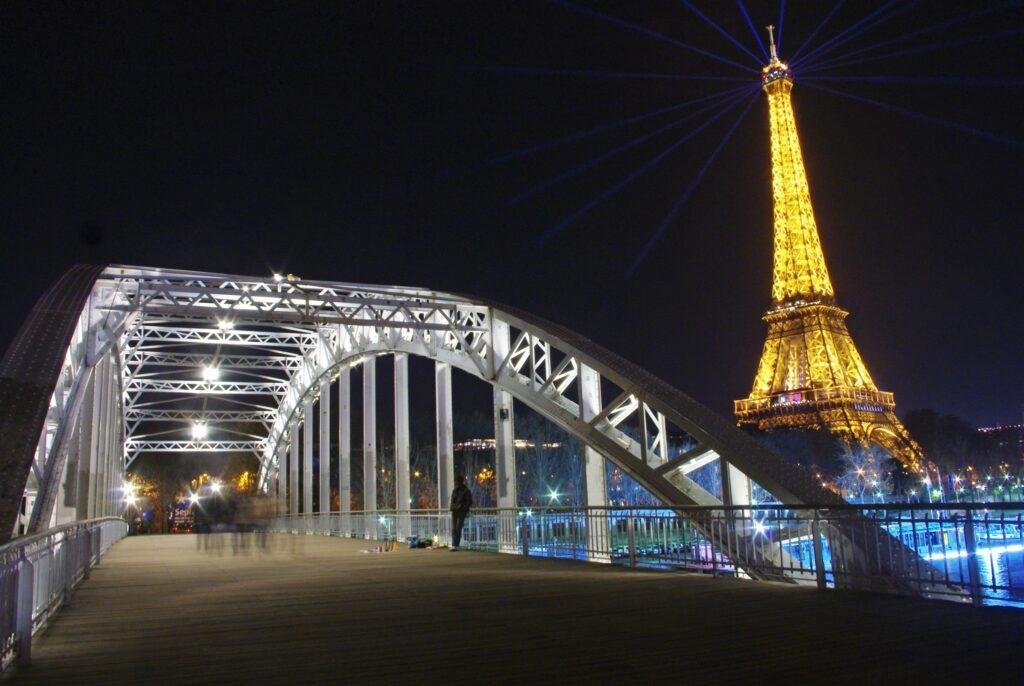 Eiffel Tower at Night