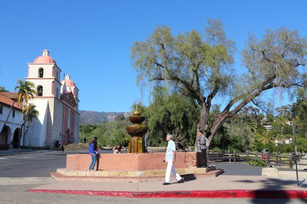 Mid-morning Visit The Old Mission Santa Barbara