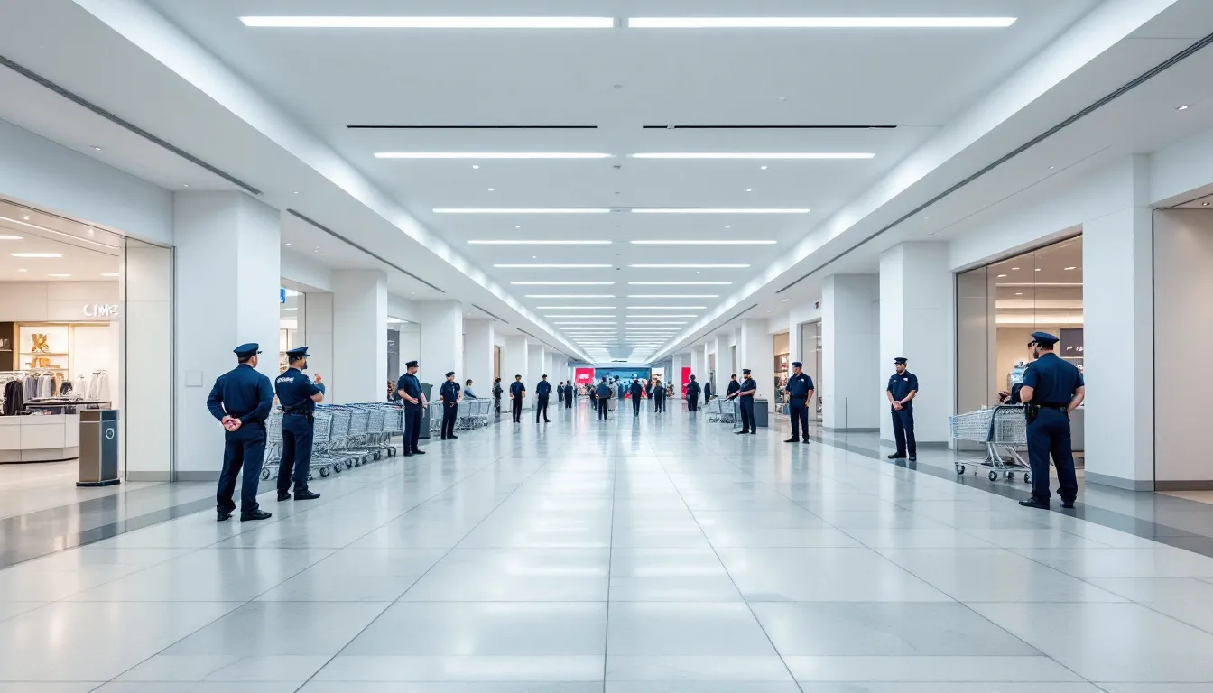 Is Manila Safe to Travel Alone? A Complete Solo Travel Guide 2 The image depicts a modern shopping mall interior in Metro Manila, featuring well-lit corridors bustling with shoppers and security guards stationed throughout the area. This scene highlights the vibrant atmosphere of crowded shopping centers, reflecting the local authorities' efforts to ensure safety for visitors and residents alike.