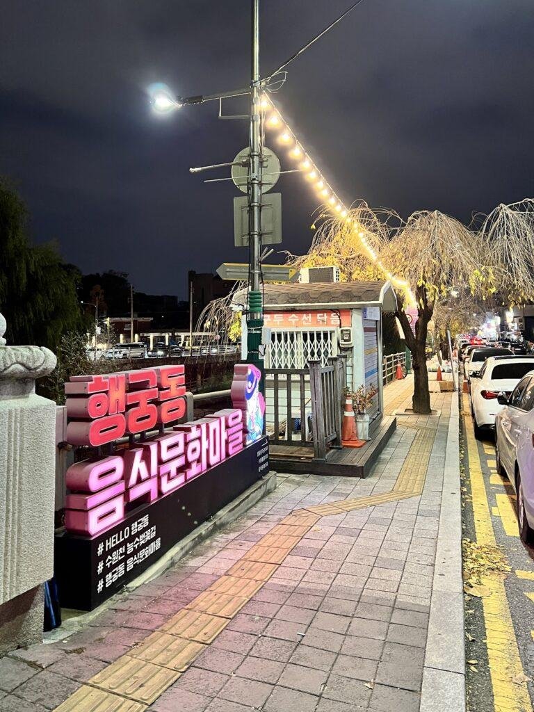 Suwon’s Fried Chicken Street