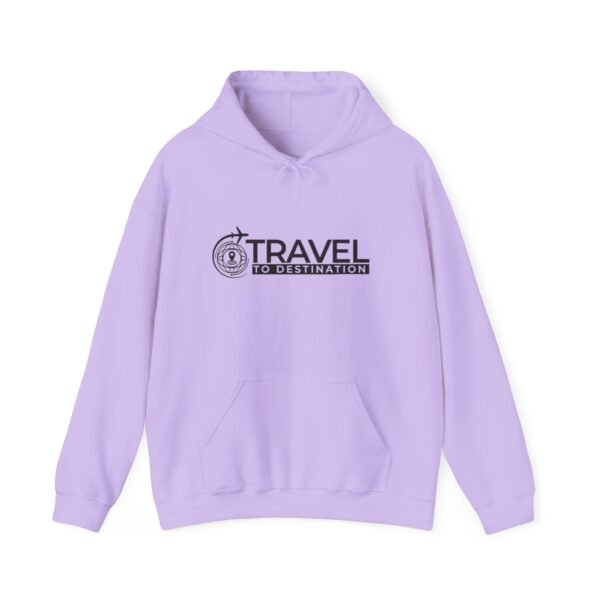 Travel To Destination Hoodie – Adventure Compass Graphic Hooded Sweatshirt
