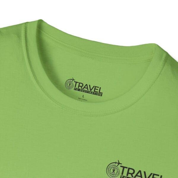 Travel To Destination T-Shirt — Adventure Compass Graphic Tee