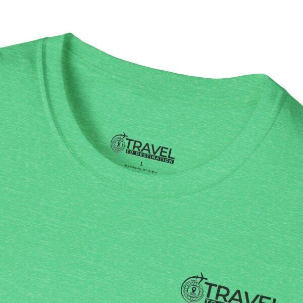 Travel To Destination T-Shirt — Adventure Compass Graphic Tee