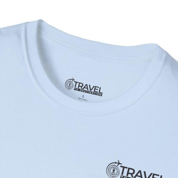 Travel To Destination T-Shirt — Adventure Compass Graphic Tee