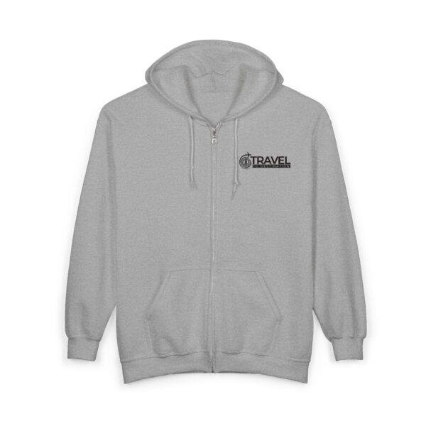 Travel Is Destination Compass Zip Hoodie