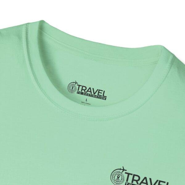 Travel To Destination T-Shirt — Adventure Compass Graphic Tee