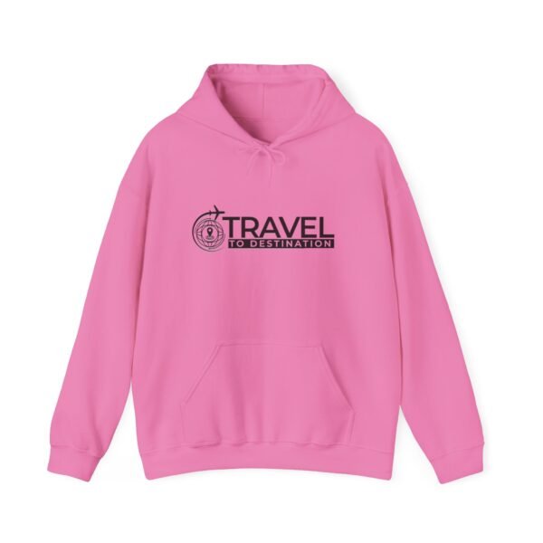 Travel To Destination Hoodie – Adventure Compass Graphic Hooded Sweatshirt