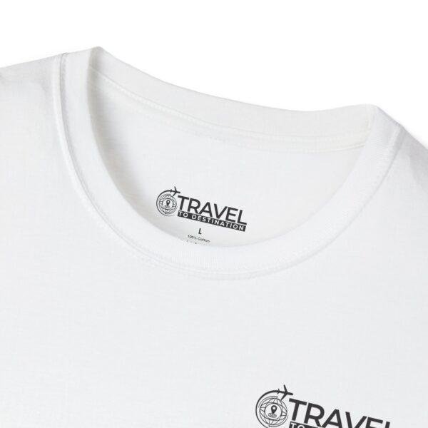 Travel To Destination T-Shirt — Adventure Compass Graphic Tee