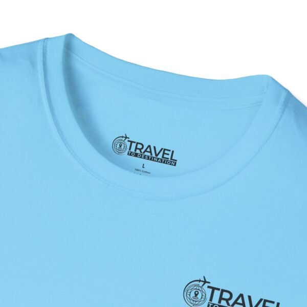 Travel To Destination T-Shirt — Adventure Compass Graphic Tee