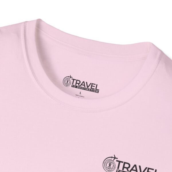 Travel To Destination T-Shirt — Adventure Compass Graphic Tee