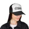 Travel to Destination Trucker Cap — Compass Adventure Mesh Hat