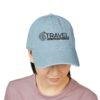 Travel To Destination Embroidered Denim Hat — Casual Adventure Baseball Cap