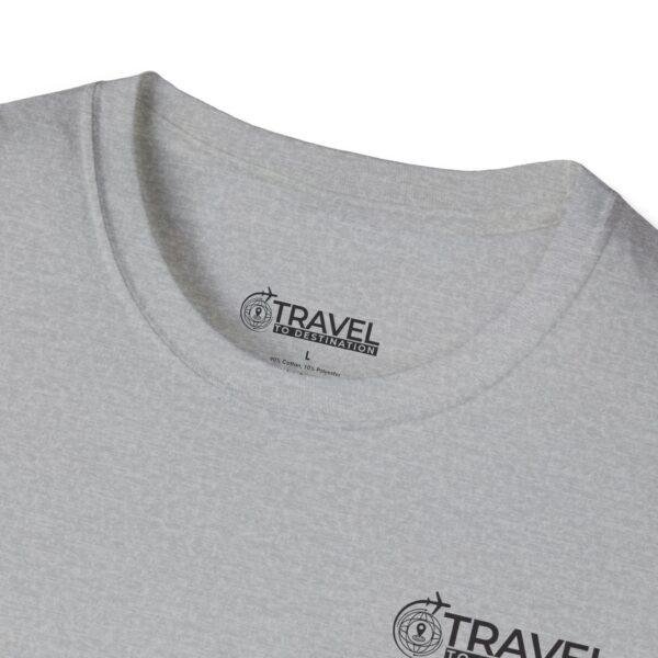 Travel To Destination T-Shirt — Adventure Compass Graphic Tee