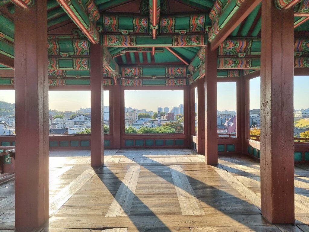 Hwaseong Fortress Walking Route: The Complete Step-by-Step Trail Guide (2026) 3 Banghwasuryujeong at sunset