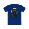 Black Cat Moon T‑Shirt — Mystical Crescent Cat Graphic Tee