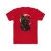 Black Cat Moon T‑Shirt — Mystical Crescent Cat Graphic Tee