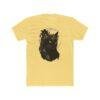 Black Cat Moon T‑Shirt — Mystical Crescent Cat Graphic Tee