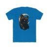 Black Cat Moon T‑Shirt — Mystical Crescent Cat Graphic Tee